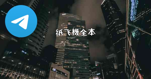 纸飞機全本