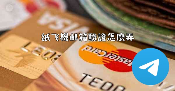 纸飞機邮箱驗證怎麼弄