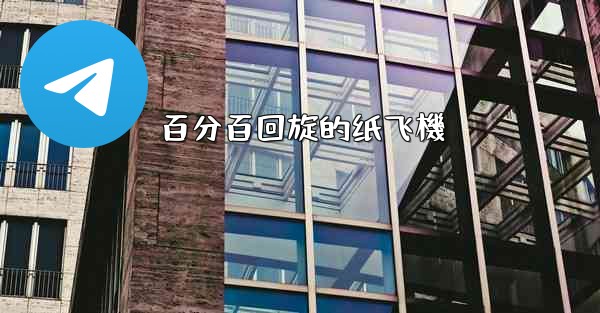 百分百回旋的纸飞機