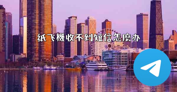 纸飞機收不到短信怎麼办