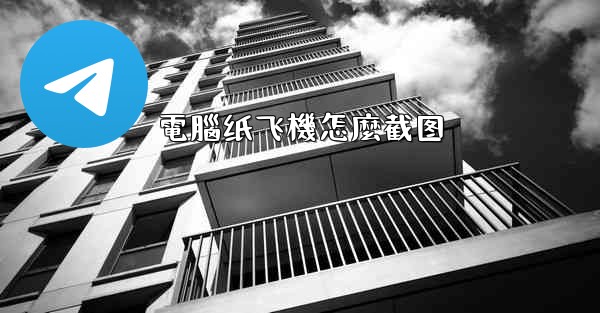 電腦纸飞機怎麼截图