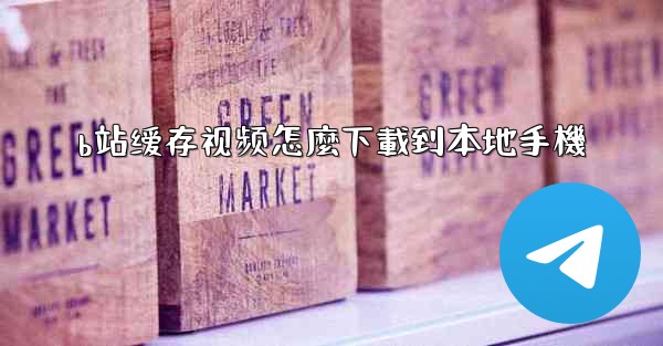 b站缓存视频怎麼下載到本地手機