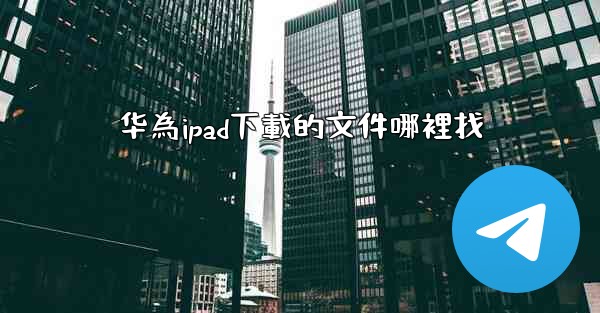 华為ipad下載的文件哪裡找