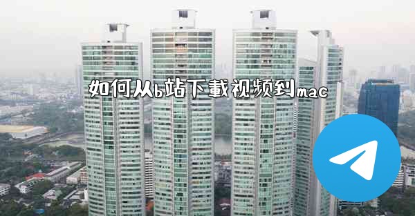 如何从b站下載视频到mac