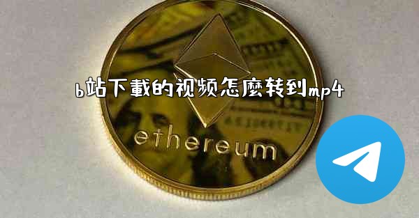 b站下載的视频怎麼转到mp4