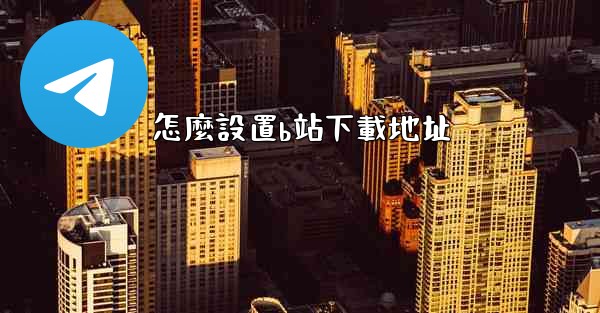 怎麼設置b站下載地址