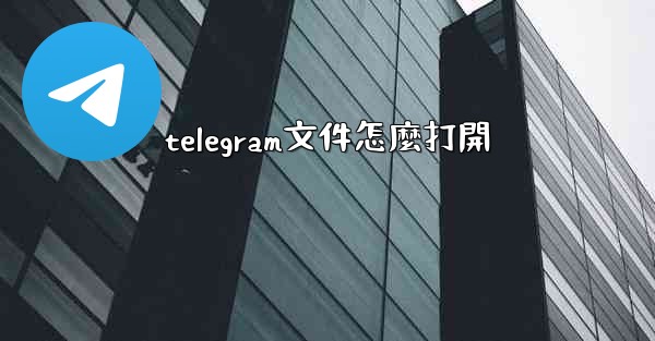 telegram文件怎麼打開