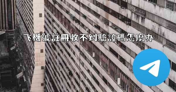 飞機號註冊收不到驗證碼怎麼办