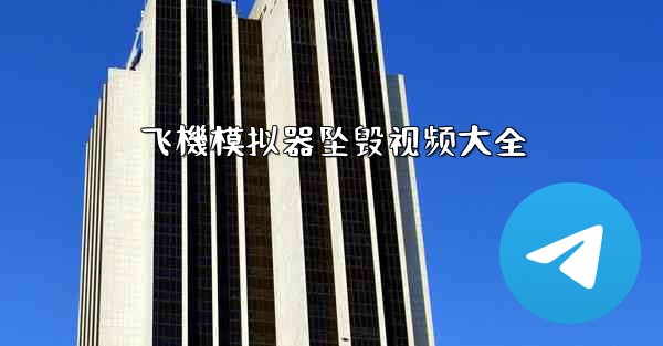 飞機模拟器坠毁视频大全