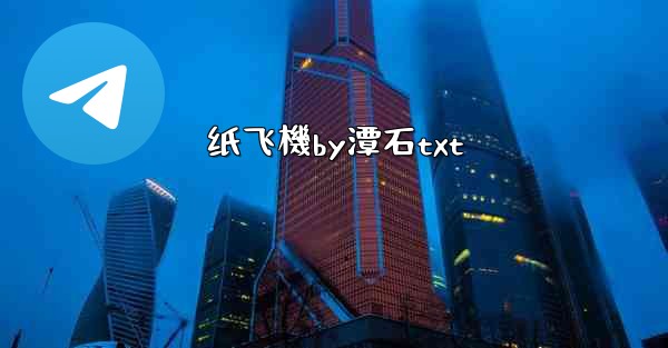 纸飞機by潭石txt