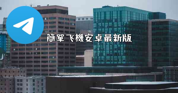 簡單飞機安卓最新版