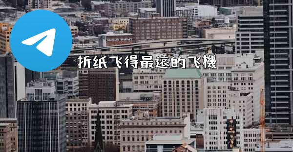 折纸飞得最遠的飞機