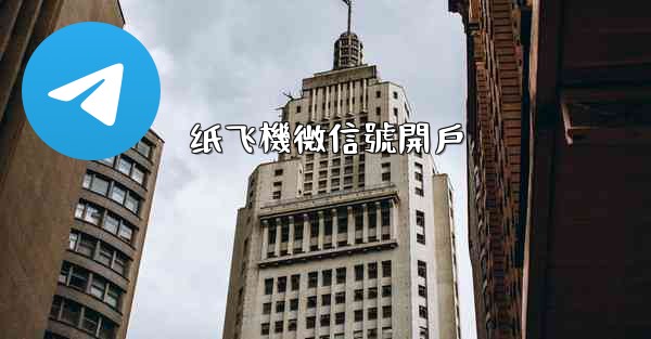 纸飞機微信號開戶