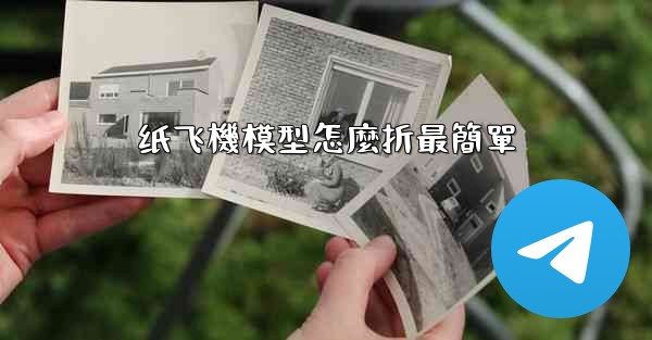 纸飞機模型怎麼折最簡單