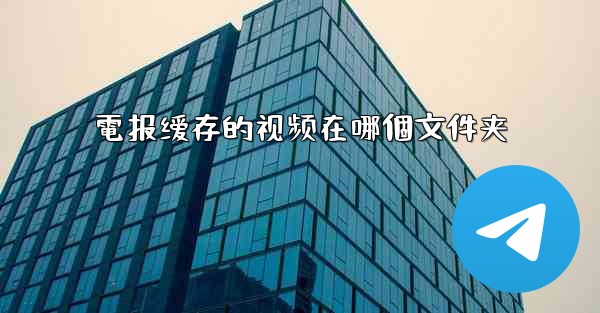 電报缓存的视频在哪個文件夹