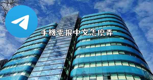 手機電报中文怎麼弄
