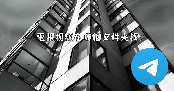 電报视频在哪個文件夹找