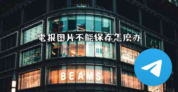 電报图片不能保存怎麼办