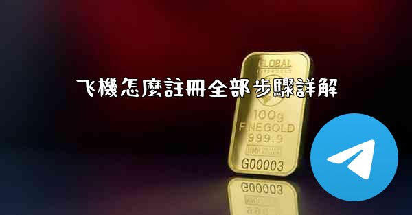 飞機怎麼註冊全部步驟詳解