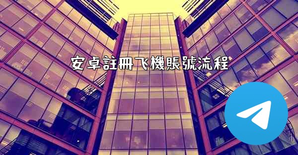 安卓註冊飞機賬號流程