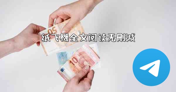 纸飞機全文阅读无刪減