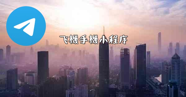 飞機手機小程序