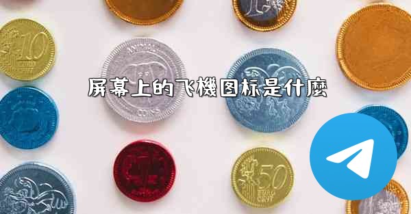 屏幕上的飞機图标是什麼