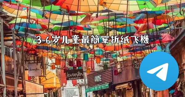 3-6岁儿童最簡單折纸飞機