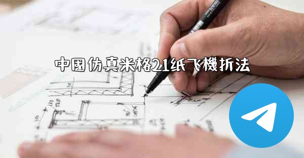 中國仿真米格21纸飞機折法