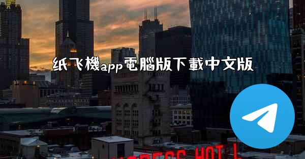 纸飞機app電腦版下載中文版