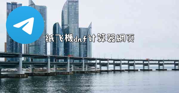 纸飞機dnf计算器網页