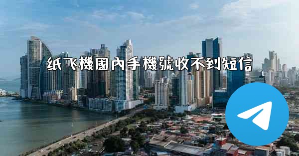 纸飞機國內手機號收不到短信
