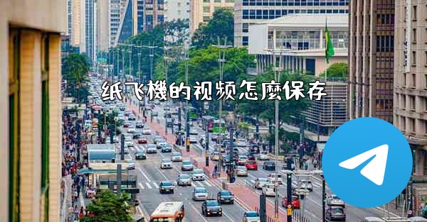 纸飞機的视频怎麼保存