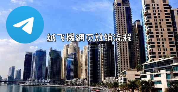 纸飞機網页註销流程