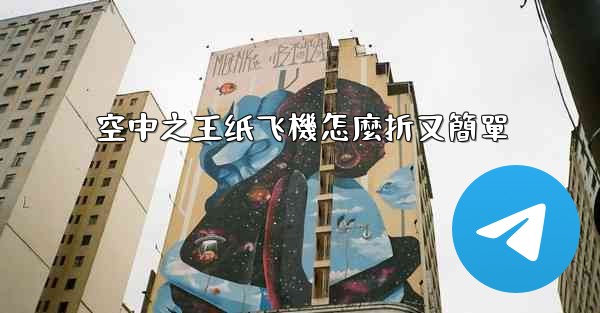 空中之王纸飞機怎麼折又簡單