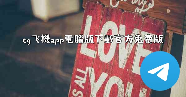 tg飞機app電腦版下載官方免费版