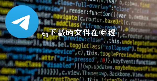 tg下載的文件在哪裡
