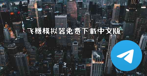 飞機模拟器免费下載中文版