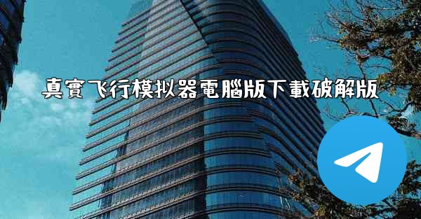 真實飞行模拟器電腦版下載破解版