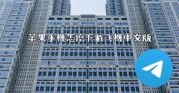 苹果手機怎麼下載飞機中文版