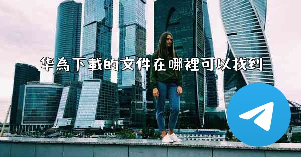 华為下載的文件在哪裡可以找到