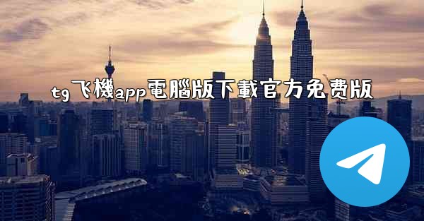 tg飞機app電腦版下載官方免费版