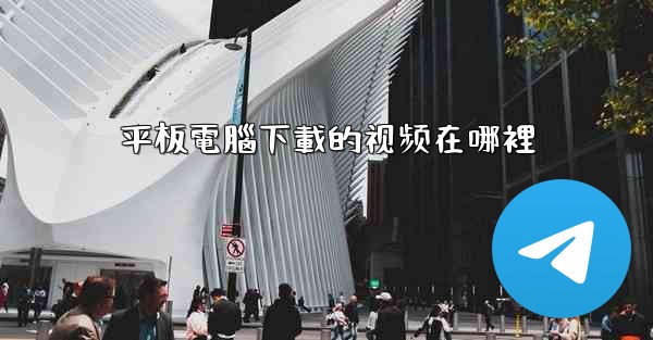 平板電腦下載的视频在哪裡