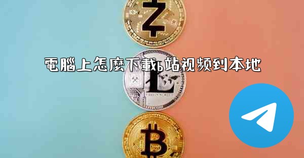 電腦上怎麼下載b站视频到本地
