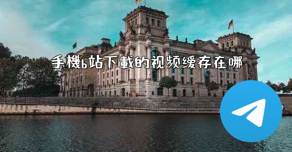 手機b站下載的视频缓存在哪