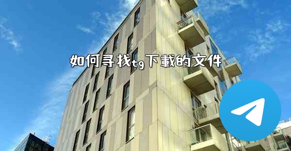 如何寻找tg下載的文件