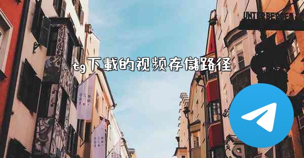 tg下載的视频存儲路径
