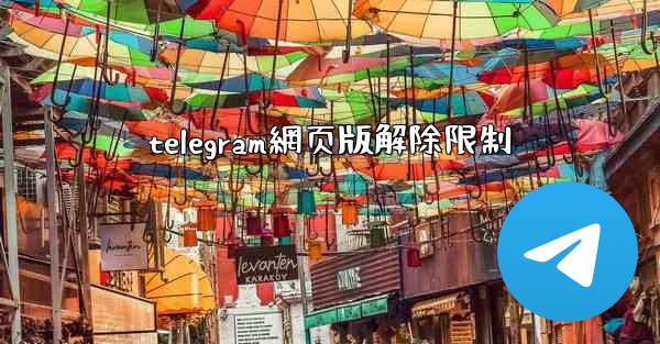 telegram網页版解除限制