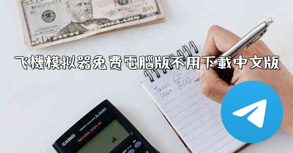 飞機模拟器免费電腦版不用下載中文版