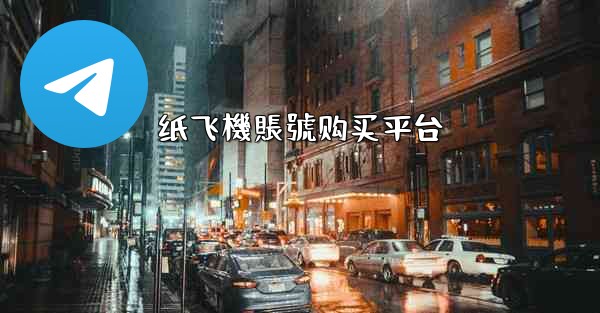 纸飞機賬號购买平台